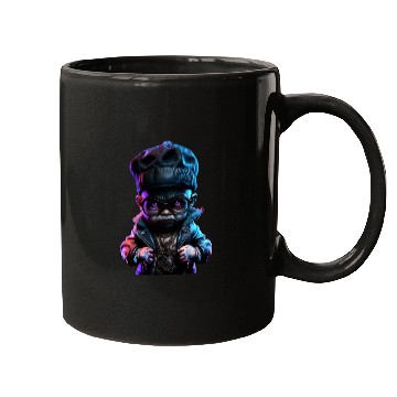Discover Baby Cyberpunk Gangsta Mugs
