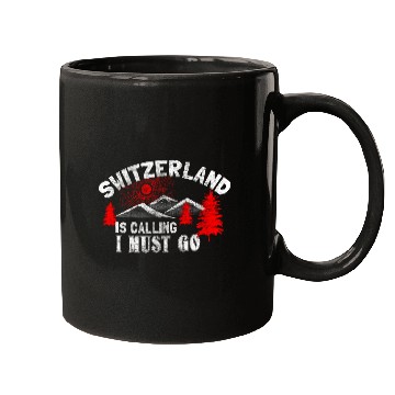 Discover Switzerland Mountains State Mugs