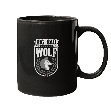 Discover big bad wolf quote Mugs