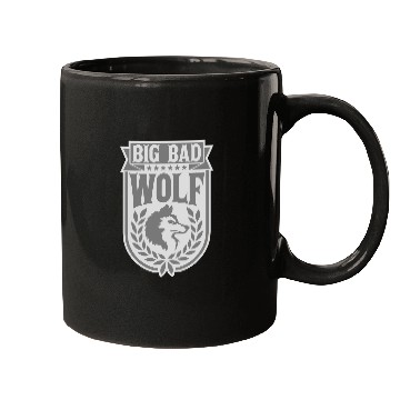 Discover big bad wolf quote Mugs