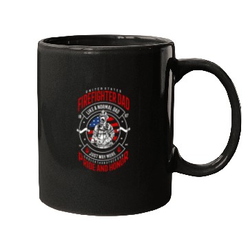 Discover Firefighter Dad 2 Mugs