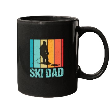 Discover Ski Winter Skiing - Ski Dad Mugs