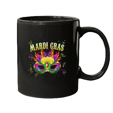 Discover Mardi Gras - Simple Mardi Gras Costume Mugs