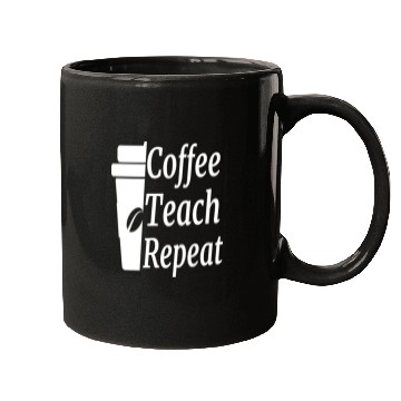 Discover Coffee Teach Repeat Teacher Mugs