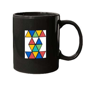 Discover Abstract triangle Mugs
