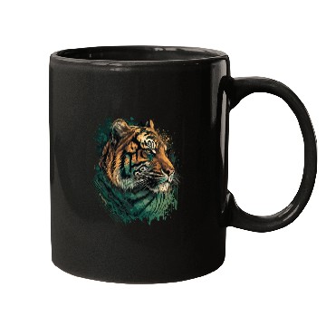 Discover Green Tiger Mugs