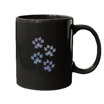 Discover Snowflake Paws (Pastel) Mugs