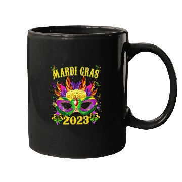Discover Beads Bling Party - Mardi Gras 2023 Mugs