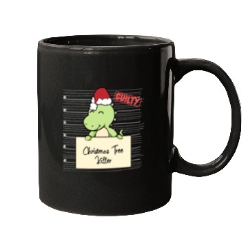 Discover Dinosaur christmas funny prison Mugs