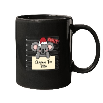 Discover Koala christmas funny prison Mugs