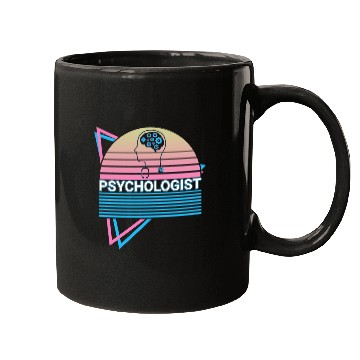 Discover Psychologist Psychology Retro Mugs