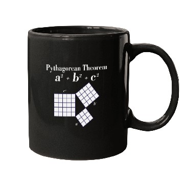 Discover Nerdy Pythagorean Theorem Triangles Math Teacher Mugs