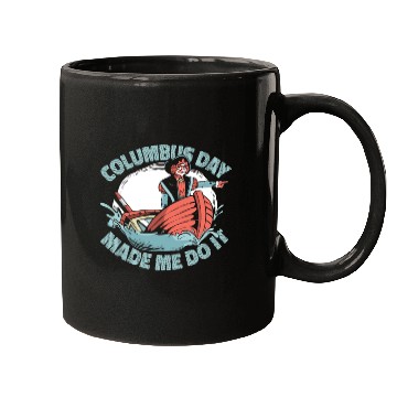 Discover Columbus Day 1492 Mugs