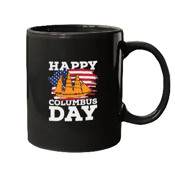 Discover Columbus Day 1492 Mugs
