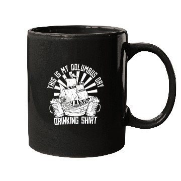 Discover Columbus Day 1492 Mugs