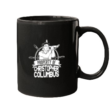 Discover Columbus Day 1492 Helm Telescope Mugs