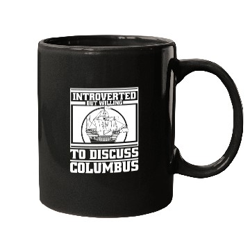 Discover Columbus Day 1492 Mugs