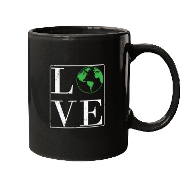 Discover Love Environment Nature Planet Earth Mugs