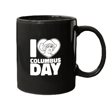 Discover Columbus Day 1492 Mugs