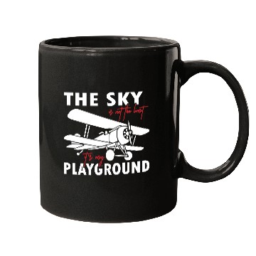 Discover The Sky Is Not The Limit Mugs