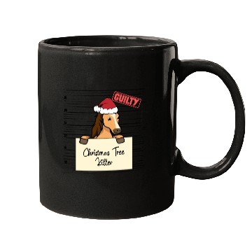 Discover Horse christmas funny prison Mugs