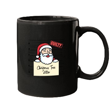 Discover Santa Claus christmas funny prison Mugs