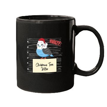Discover budgie christmas funny prison Mugs