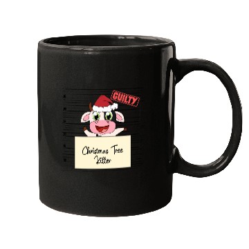 Discover cow christmas funny prison Mugs