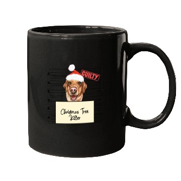 Discover Labrador christmas funny prison Mugs