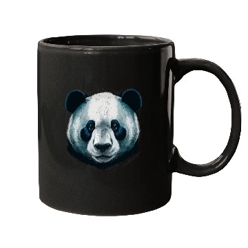 Discover Realistic Panda Head Mugs