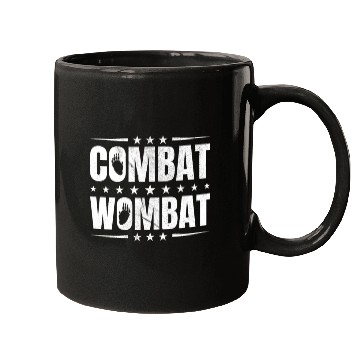 Discover Combat Wombat For A Wombats Lover Mugs