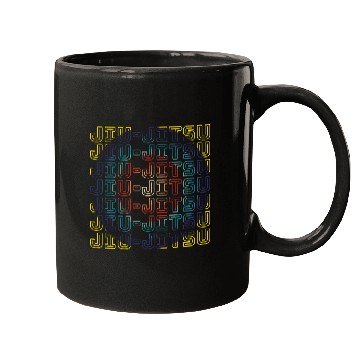 Discover Jiu Jitsu Rainbow Circle Mugs
