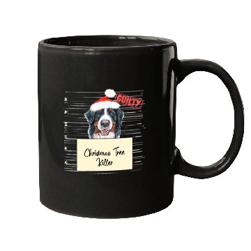 Discover Bernese Mountain christmas funny prison Mugs