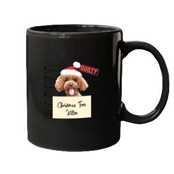 Discover poodle christmas funny prison Mugs