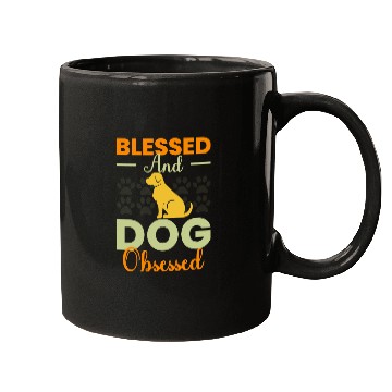Discover Blessed & Dog Obsessed Owners Pet Lover Gift Ideas Mugs
