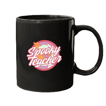 Discover Halloween Teacher Mugs, Spooky Teacher Ghost Bat