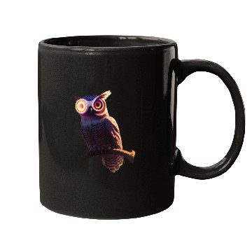 Discover Robot owl hybrid creature Mugs