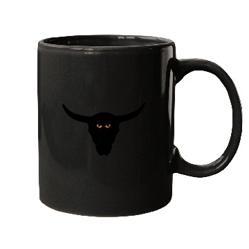 Discover Night Black Bull Mugs