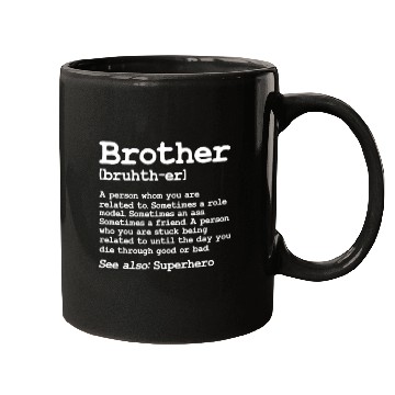 Discover Brother Definition Mugs
