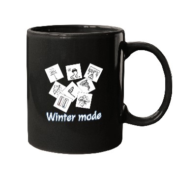 Discover Winter mode Mugs