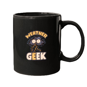 Discover Weather Geek Funny Meteorology Gift Mugs