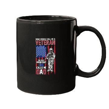 Discover USA Flag US Veteran Dad Grandpa Gift Ideas Mugs
