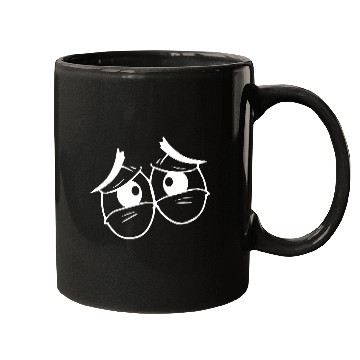 Discover Sad crying eyes Mugs Mugs for Men, Women & Kid