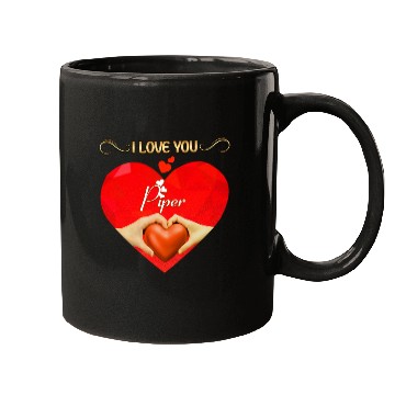 Discover I love you Piper Mugs