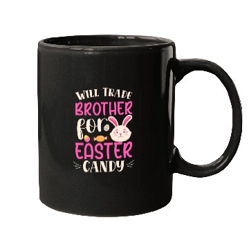 Discover Will Trade Brother for Easter Candy Eggs Kids Boys Mugs