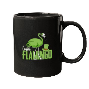 Discover Irish Flamingo - bird Mugs