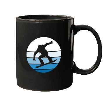 Discover Snowboarding Snowboarder Snowboard Mugs