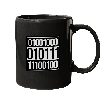 Discover binary code program language Mugs