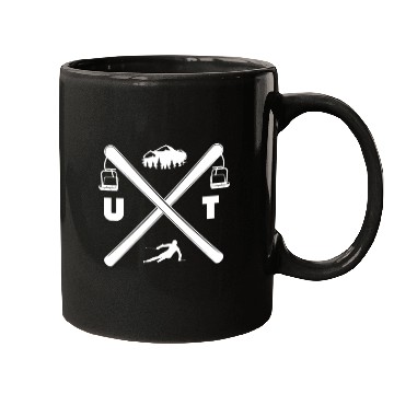 Discover UT Utah Skiing Mugs