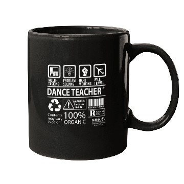 Discover Dance Teacher Mugs - Multitasking Job Gift Item